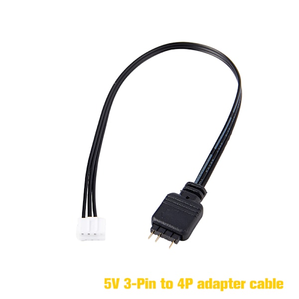 5V 3Pin ARGB Interface Adapter 4/6PIN Jack Adapter Kabel för CO B