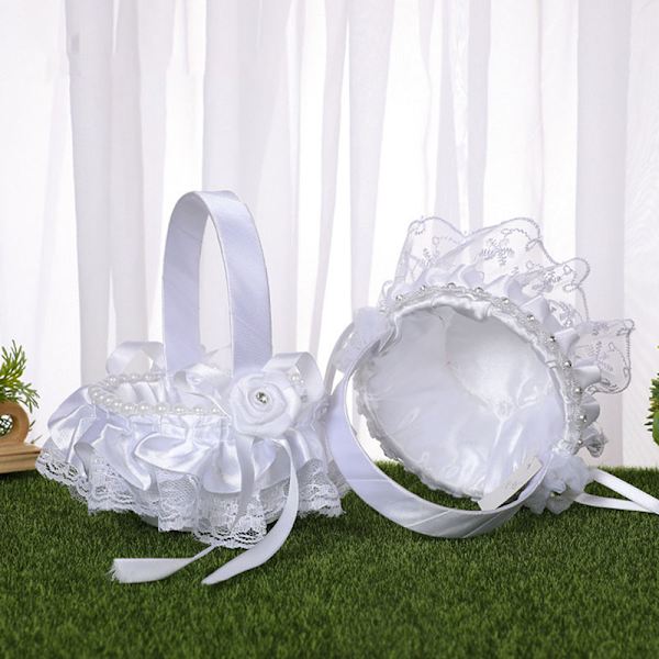 6 Style Vit Romantisk Bowknot Burlap Bröllopsceremoni Party Ro A