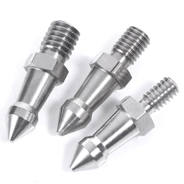 Stativ Spike 1/4 3/8 M8 tums kamera Monopod Fötter Skruv Fast Ac 1/4