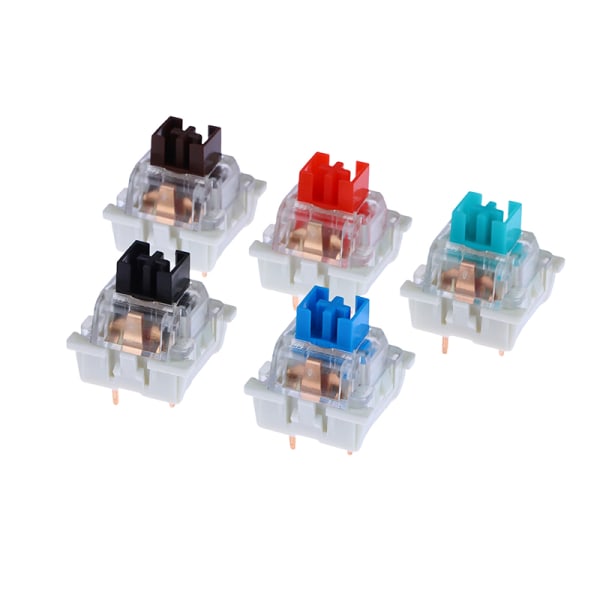 10st Dammtät Switch för Mekaniskt tangentbord Axis Taktil MX Red