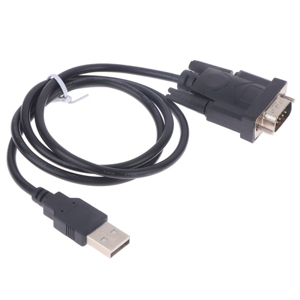 1st USB RS232 till DB 9-stift hanekabeladapterkonverterare stöder
