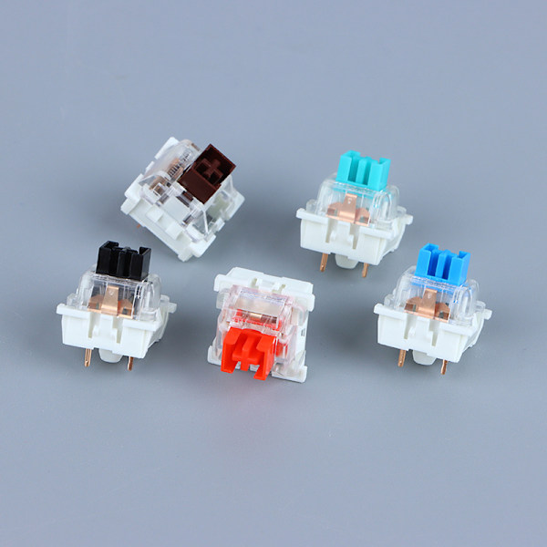 10st Dammtät Switch för Mekaniskt tangentbord Axis Taktil MX Black