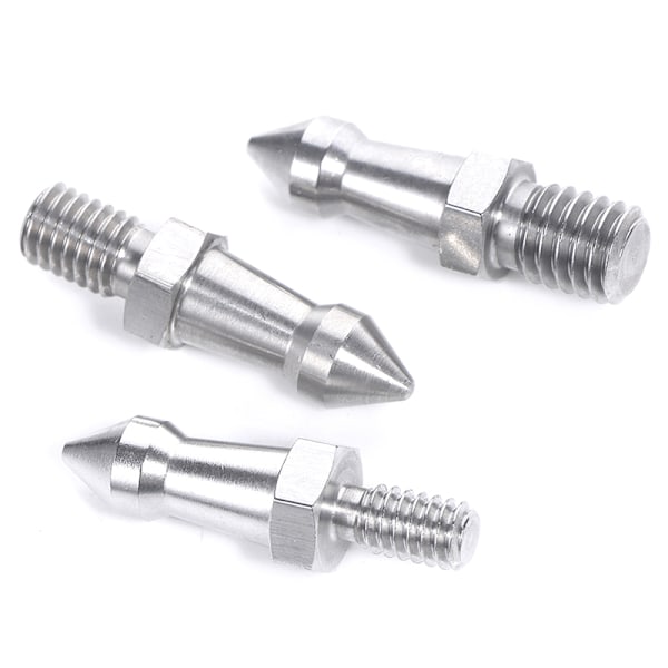 Stativ Spike 1/4 3/8 M8 tums kamera Monopod Fötter Skruv Fast Ac 1/4