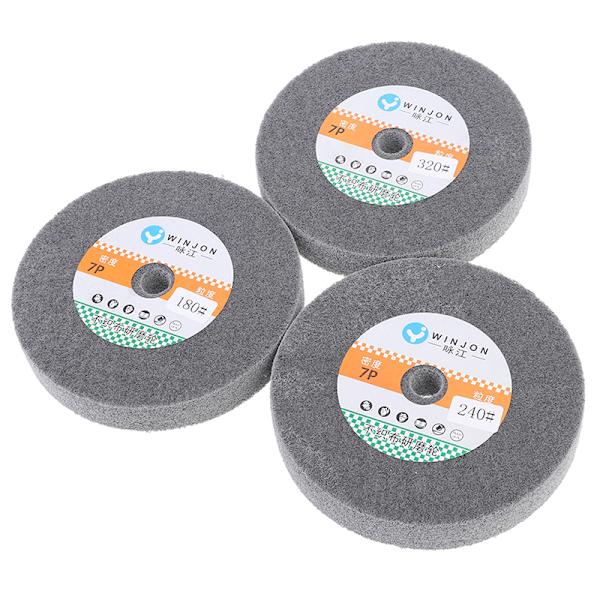 150*25mm rostfritt stål polering polering hjul bänk slipmaskin B