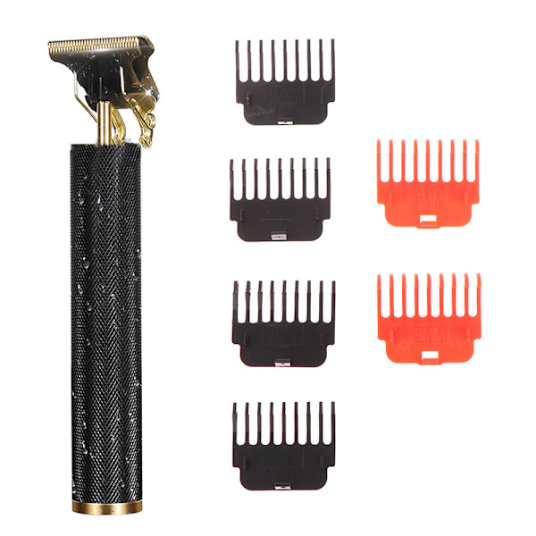 1Set T9 Hårklippare Guards Guide Kammar Trimmer ting Guider Sty 2Pcs Red