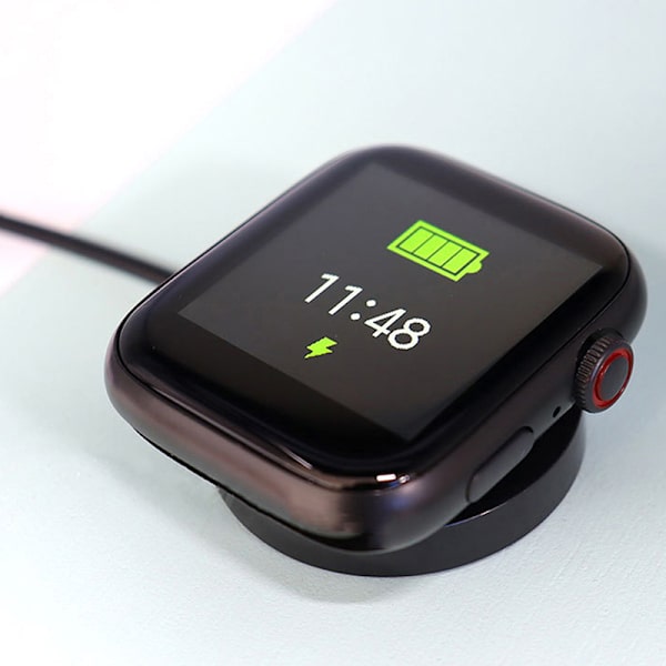 Smartwatch laddare dockningsställ vagga fäste kompatibel för T50 4mm