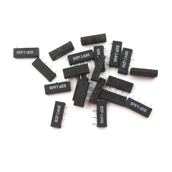 Nytt 20st 5V relä SIP-1A05 Reed Switch Relay 4PIN för PAN CHAN 0 0
