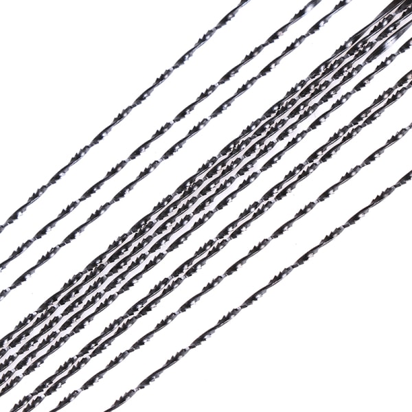 12 st 130 mm scroll sticksågsblad spiral metall trä ting hantverk 1#(0.7mm)