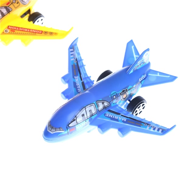 Plast Air Bus Modell Barn Barn Pull Back Flygplanspassage