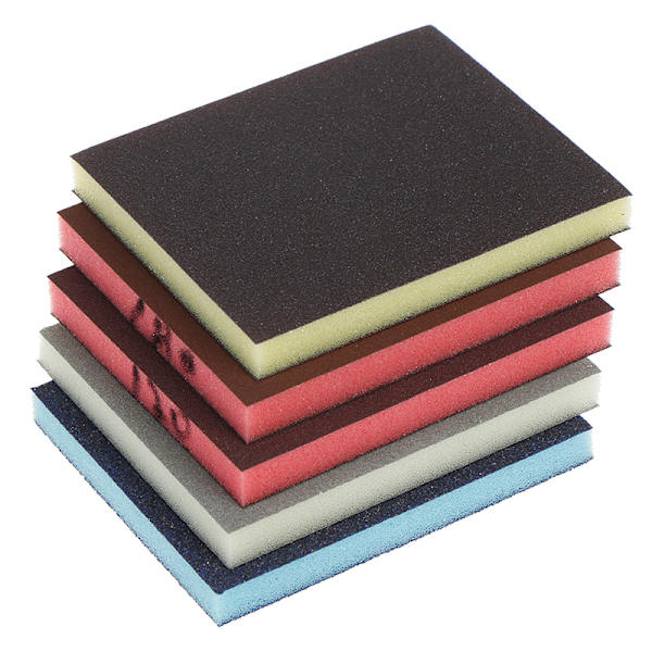 2st polerande slipsvamp block pad sandpapper assorterad abra 1000#