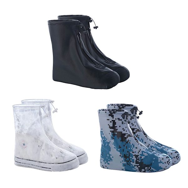 Återanvändbart cover Halkfritt Slitbeständigt Thick Waterpro M[37-38] white
