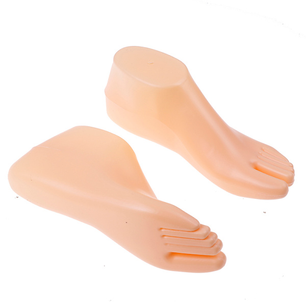 1 par kvinnliga fötter mannekäng modell för fot string sandal A3