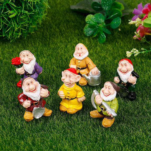 Fairy Garden Miniatures Dwarf Micro Mini Figurines Garden Dec H