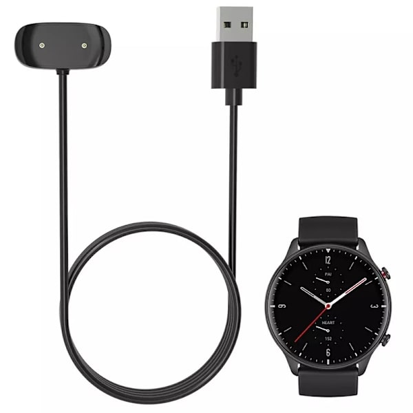 60/100 cm Smart Watch Dock Laddare Adapter USB Laddningskabel Co A2