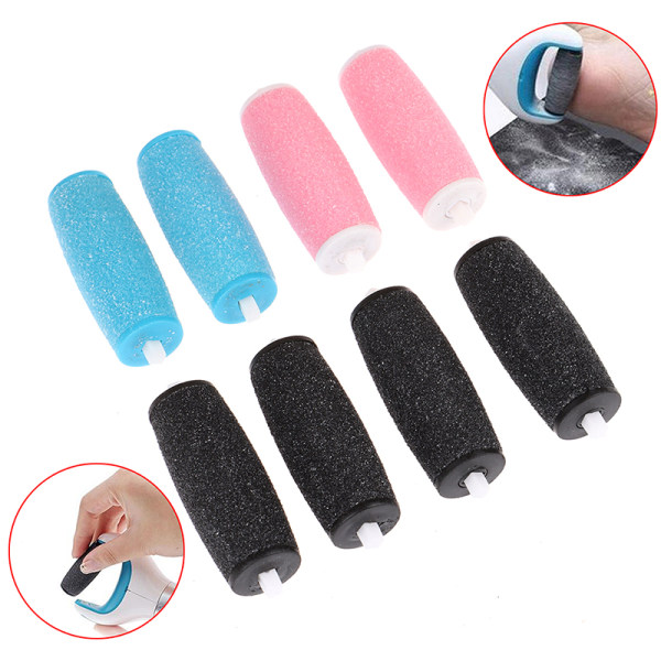 8st Grovt utbyte Refill Roller Head Elektrisk Pedikyr Fo