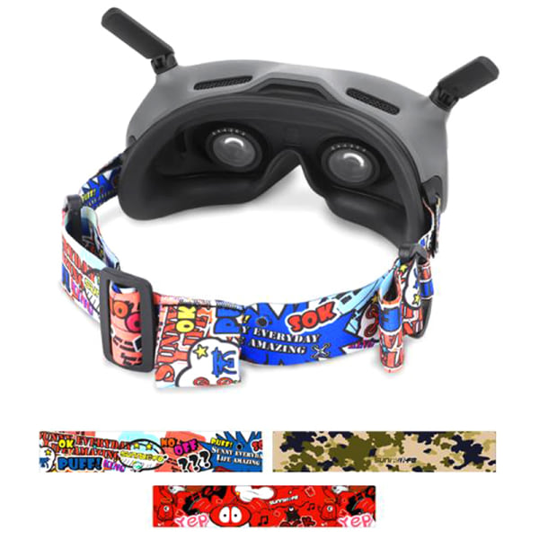 Head Strap för DJI Avata Goggles 2/FPV V2 Head Strap Battery Ho C