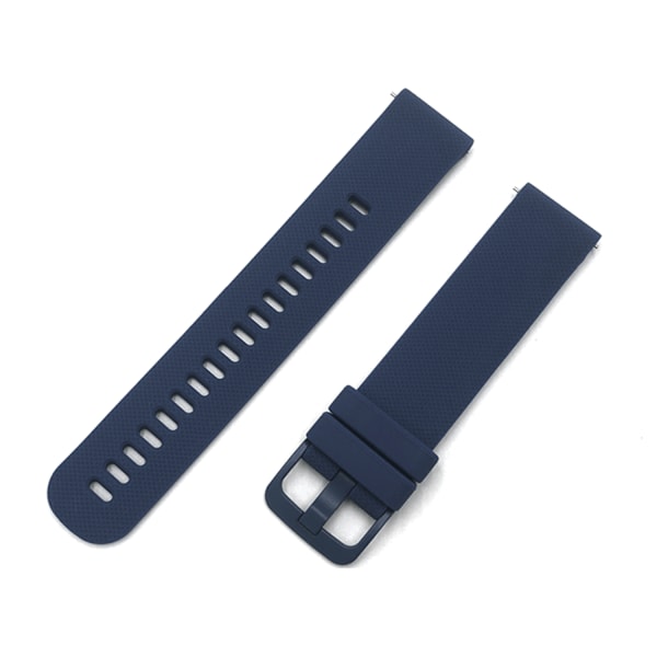 Silikone armbånd 16 mm Mørkeblå