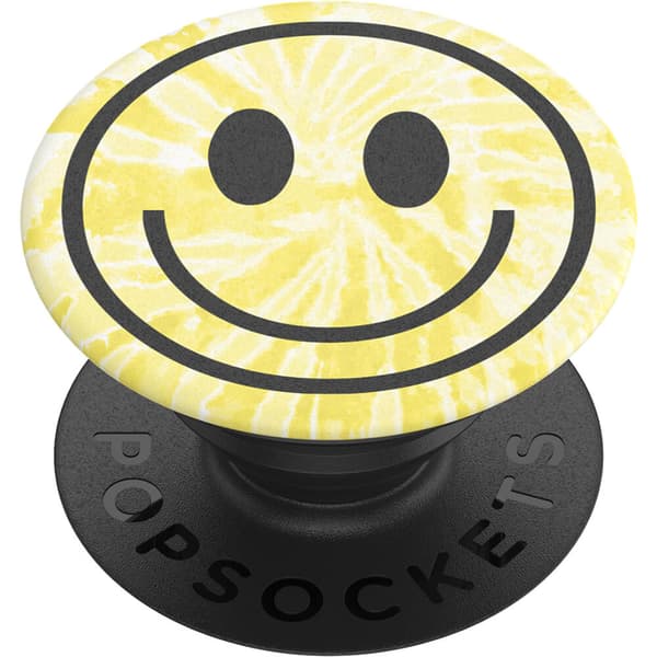 Tie Dye Smiley Irrotettava Ote ja Jalusta