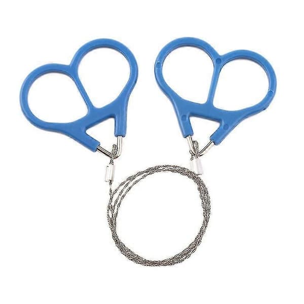 Wire Saw Commando Overlevelse Metallringer Tre Kapping Camping Jakt Fotturer