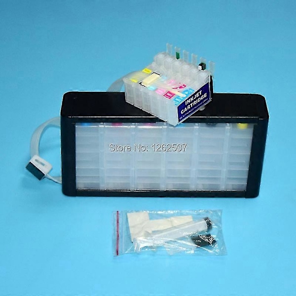 hg Bulk Ink Ciss System til Epson Stylus Photo 1500w 1430 1400 printere med auto reset chip 79 T0791-T0796