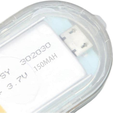 LED ambient billys, berøringskontroll, mini interiør bil nattlys, innebygd batteri, isblått lys.