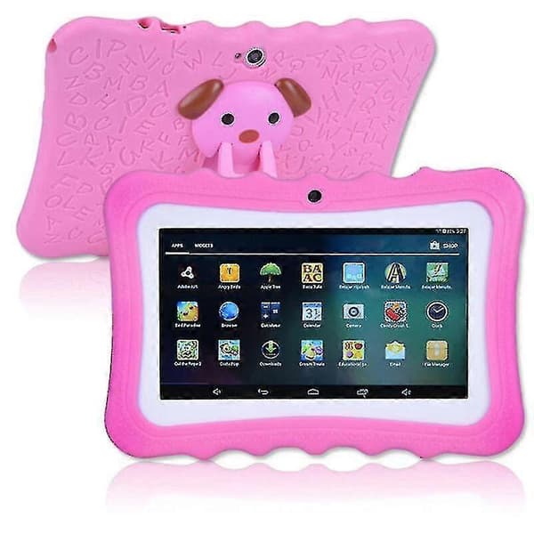 7\" Børnetablet Android Tablet Pc 8gb Rom 1024*600 Opløsning Wifi Børnetablet Pc, Pink