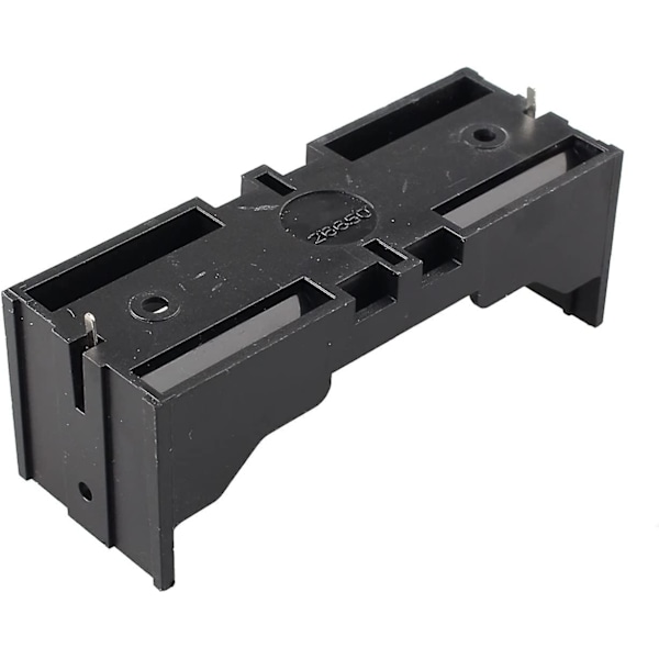 2 stk. 126650 Batteriholderetui, med Pins 1 Slot Sort