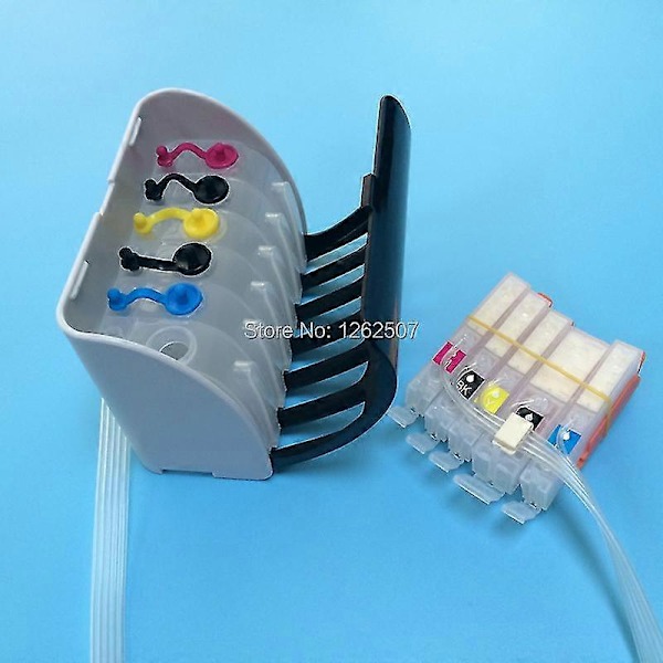hg BR CL PE PGI-170 CLI-171 5 Farver Ciss Kontinuerligt Blækforsyningssystem Med ARC Chip Til Canon PIXMA MG5710 MG6810 5710 6810 Printere