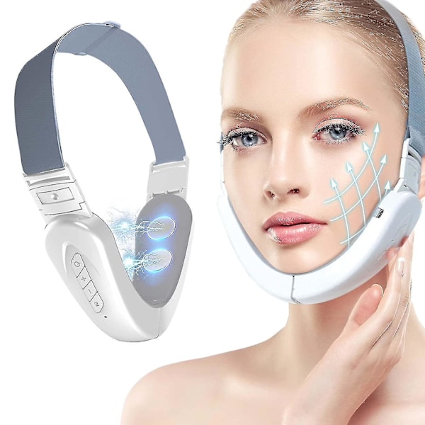 Double Chin Reducer Machine, Ems Face Lifting Machine, Electric V-face Shaping Beauty Belt, Firming Facial Massager