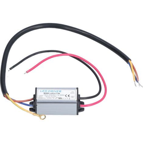 AC 95-265V til DC 12-26V 300mA LED-strømforsyning, belysningstransformator, IP65-beskyttelse