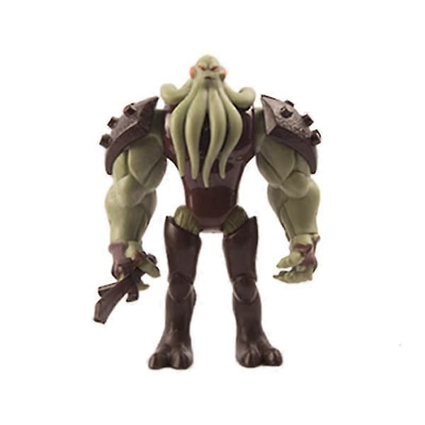 11 Earth Defender BEN10 Figurer Ung Helt Hacker Squad Super Kæmpe Dukke Kagepynt