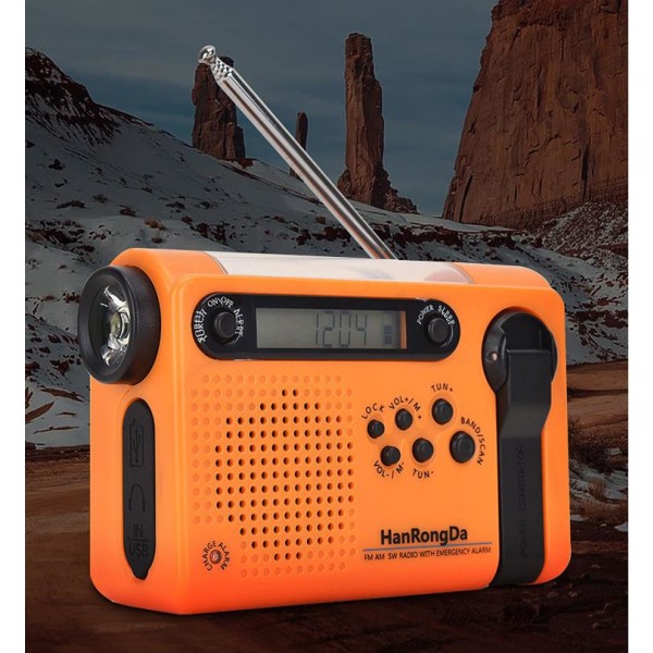 Radio Disaster Prevention Emergency Full Band Radio Solar Charging