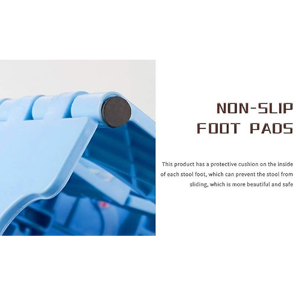Vikbar pall i plast, vikbar trappall i plast, vikbar trappall i plast