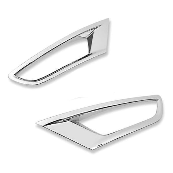 For CX3 -3 2016 2017 2018 ABS Krom Bakre Tåkelys Lampe Deksel Trim Tåkelysramme Dekorramme
