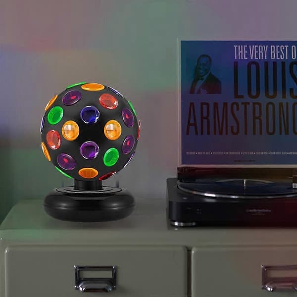 6 tommer roterende diskokugle scenelys USB-drift diskokugle