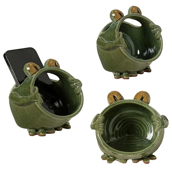 Resin Mini Megafon for Mobiltelefonbruk Stilig Bordplate Dekorativt Tilbehør for Studier Kontor