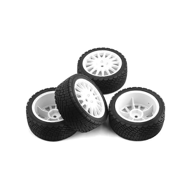1/10 RC-auton renkaat maantierenkaat pyörät TT01 TT02 XV01 TA06 PTG-2 C3 RC-auton osille, 1