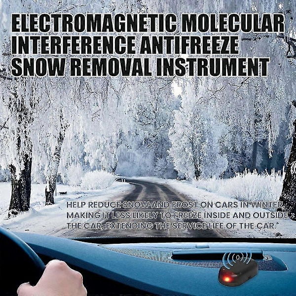 Electro Molecular Interference Auton Lumikolonpoistaja Kestävä Auton Jääpoistaja Autoille