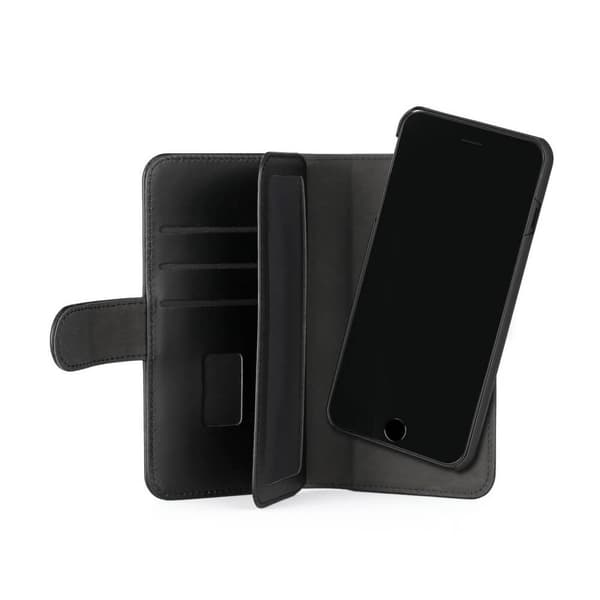 Mobiilikotelo 7 korttipaikkaa Musta - iPhone 6/7/8/SE