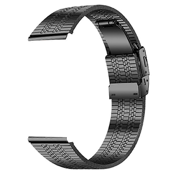 Type A Erstatningsrem i rustfritt stål til Huawei Watch GT 2e, svart