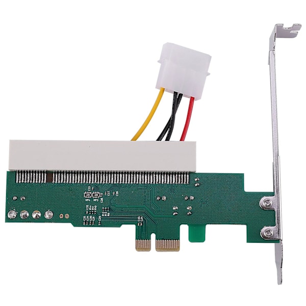 PCI-Express til PCI Adapterkort PCI-E X1/X4/X8/X16 Spor med 4-pins strømkabelkort