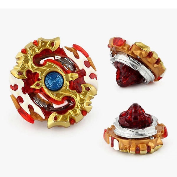 Bey Battle Gyro Burst Battle Evolution Metal Fusion Attack Set 4D-laukaisimella ja areenalla