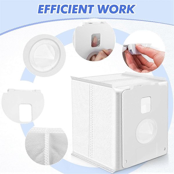 Pölypussit LG All-in-One johdottomalle imurille A939KBGS, A938KBGS, A937KGMS ja A949KTMS, lian hävitys
