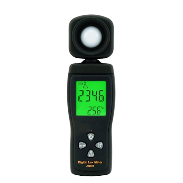 Limit As803 Lux/fc Ljusmätare Fotografi Ljusmätare Lcd Digital Luxmeter Luminometer Den Bästa
