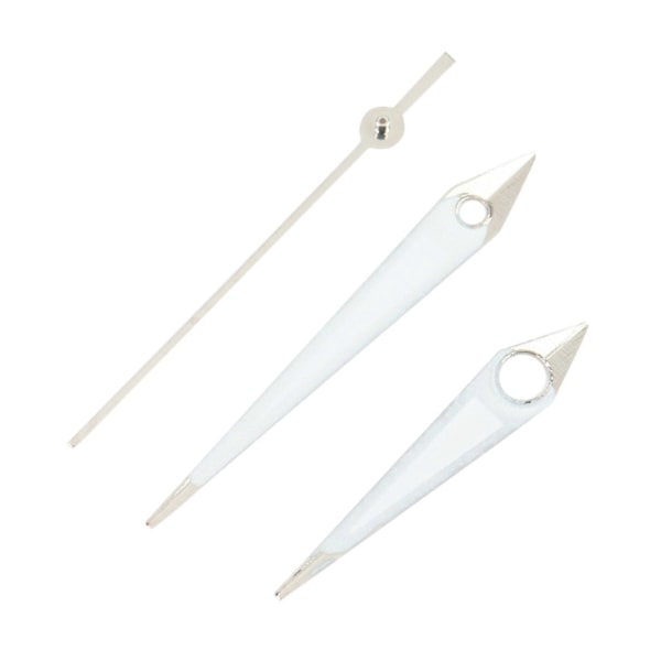 Urvisare Silver Färg Grön Super Luminous Passar för NH35, NH36 Rörelse B
