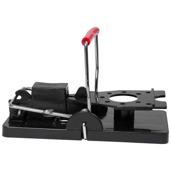 Set med 5 plastmusfällor 9,6x4,7x5,5 cm plastmusfällor, musfällor, återanvändbara musfällor