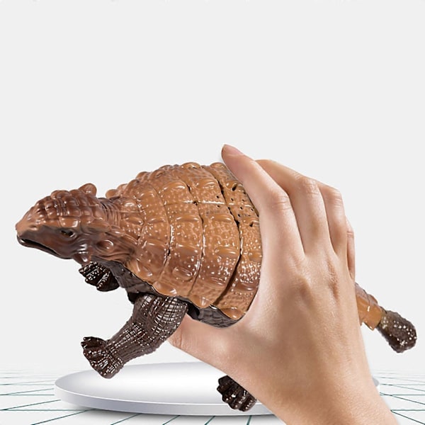 Fjärrstyrd Dinosaurie Leksak Elektrisk Simulerad Ankylosaurus Rygg Leksak För Barn