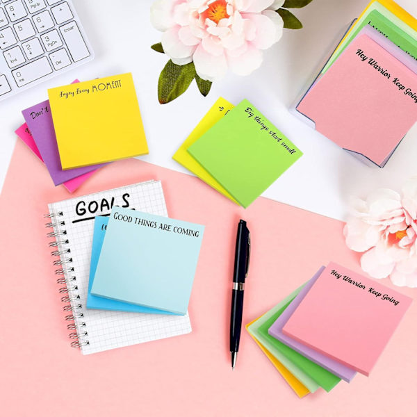 Minimalist Sticky Notes - Set of 12