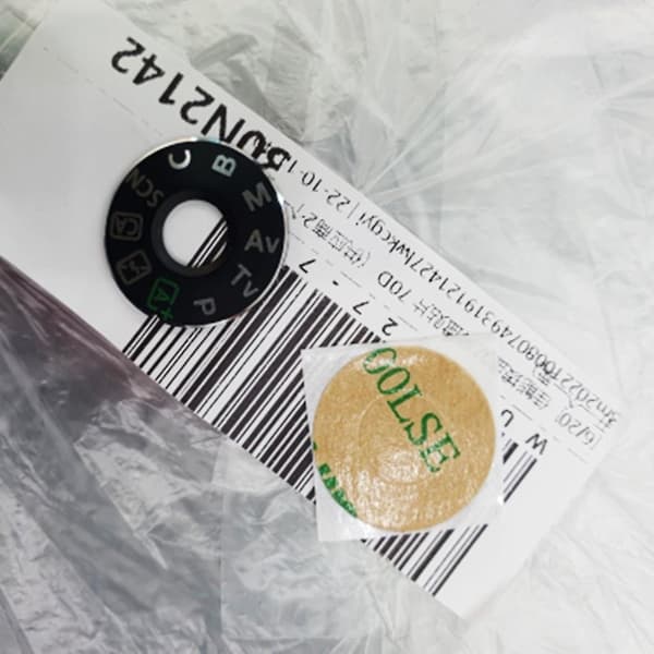 Top Cover Label til EOS 70D Kamera Top Cover Udskiftning Reparationsdel