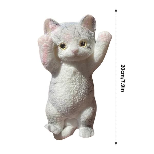 Julepynt Katte Hænder Op Katte Æltning Stressaflastende Legetøj Pige Plyslegetøj Simulation Katte Æltning -FARVE: E